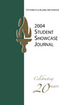 UAA Student Showcase Journal: Recognizing Excellence (2004) by N/A N/A
