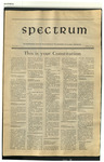 Union of Students at UAA Spectrum Newspaper by N/A N/A