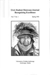 UAA Student Showcase Journal: Recognizing Excellence (Spring, 1992) by N/A N/A