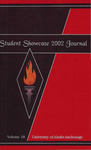 UAA Student Showcase Journal: Recognizing Excellence (2002) by N/A N/A
