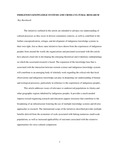 Indigenous Knowledge Systems and Cross-Cultural Research by Ray Barnhardt