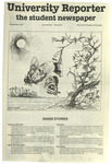 University Reporter Vol. 3 Issue 1 by Jim Kelly, Tom Bayley, Bill Parker, Peter Mazzie, Ruth Clement, Andrea Chosch, Jim Ellis, John Gillette, Bob Rachal, and Dean Pittenger