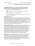Protecting the Right to Exist as a People: Intellectual Property as a Means to Protect Traditional Knowledge and Indigenous Culture by Sean Collin, Yvette Collin, and Michael Koskey