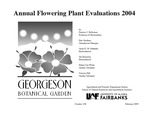 Annual Flowering Plant Evaluations 2004 by Patricia S. Holloway, Etta Gardiner, Grant E. Matheke, Jan Hanscom, Eileen Van Wyhe, and Victoria Hill