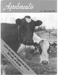 Agroborealis, Vol. 01, No. 2 (September 1969) by Alaska Agricultural Experiment Station