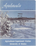Agroborealis, Vol. 10, No. 1 (January 1978) by Agricultural Experiment Station