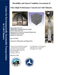 Durability and Smart Condition Assessment of Ultra-High Performance Concrete in Cold Climates by Pizhong Qiao, Zhidong Zhou, and Srinivas Allena