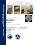 Freeze-Thaw Durability and Long-Term Performance Evaluation of Shotcrete in Cold Regions by Pizhong Qiao and Zhidong Zhou