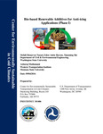 Bio-based Renewable Additives for Anti-icing Applications (Phase I) by Mehdi Honarvar Nazari, Eden Adele Havens, Xianming Shi, and Anburaj Muthumani