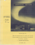 The determination of the luni-solar variations in the magnetic elements at Sitka, Alaska by Joseph C. Cain