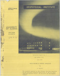 Drift Motions of Auroral Ionization by B. Nichols
