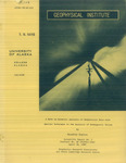A Note on Harmonic Analysis of Geophysical Data with Special Reference to the Analysis of Geomagnetic Storms by Masahisa Sugiura