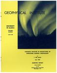 Variables involved in descriptions of world-wide auroral morphology by T. Neil Davis