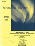 Characteristics of Pc-1 events observed at Kotzebue, Point Barrow and College, Alaska by George L. Mason, Richard R. Heacock, and John O. Annexstad