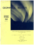 Magnetic records from a meridian chain of observatories in the Alaskan sector by Syun-Ichi Akasofu, C. R. Wilson, L. Snyder, and P. D. Perreault