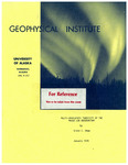 Multi-wavelength turbidity at the Mauna Loa Observatory by Glenn E. Shaw