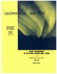 Gravity measurements in the Katmai volcano area, Alaska by Eduard Berg and Juergen Kienle