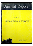 Geophysical Institute Annual Report 1965-66