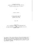An Analytical Study of Low-Mass Walls, Shutters, and Thermal Properties by Richard D. Seifert