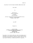 Evaluation of the State Highway Maintenance Communication System by Robert Merritt and Albert Weber