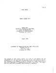 Egress Window Tests by Robert Rood