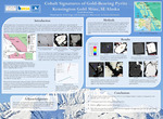 Cobalt Signatures of Gold-Bearing Pyrite Kensington Gold Mine, SE Alaska by Sarah Heinchon