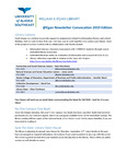 @Egan Newsletter Convocation 2019 Edition by Egan Library University of Alaska Southeast