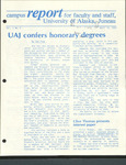 Campus report for faculty and staff 04/15/1983 by Don Frey and Michael Mulnix
