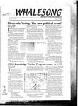 Whalesong 2000-10-18 (v.22 no.2) by N/A N/A
