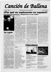 Whalesong 1998-10-30 (Spanish Edition) by Magú Appella, Karla Rosete Kowalski, Rick Bellagh, Arlo Midgett, Alex Appella, Julia Mabry, Jessie Pasco, Kean Nuttall, William Ward, Joseph Sears, Sara Wilson, Jared Richardson, Wallace Olson, Keni Campbell, Charles Taylor, Kerry Howard, Adrian Berg, Jennifer Flores, Wonder Russell, and Cameron Johnson